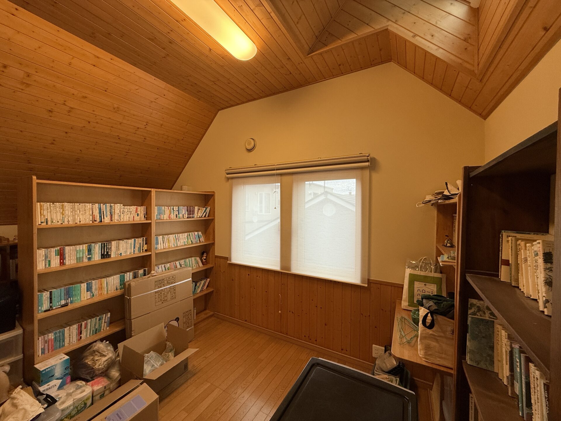 エアコン増設工事（三菱　ズバ暖）の施工前のイメージ