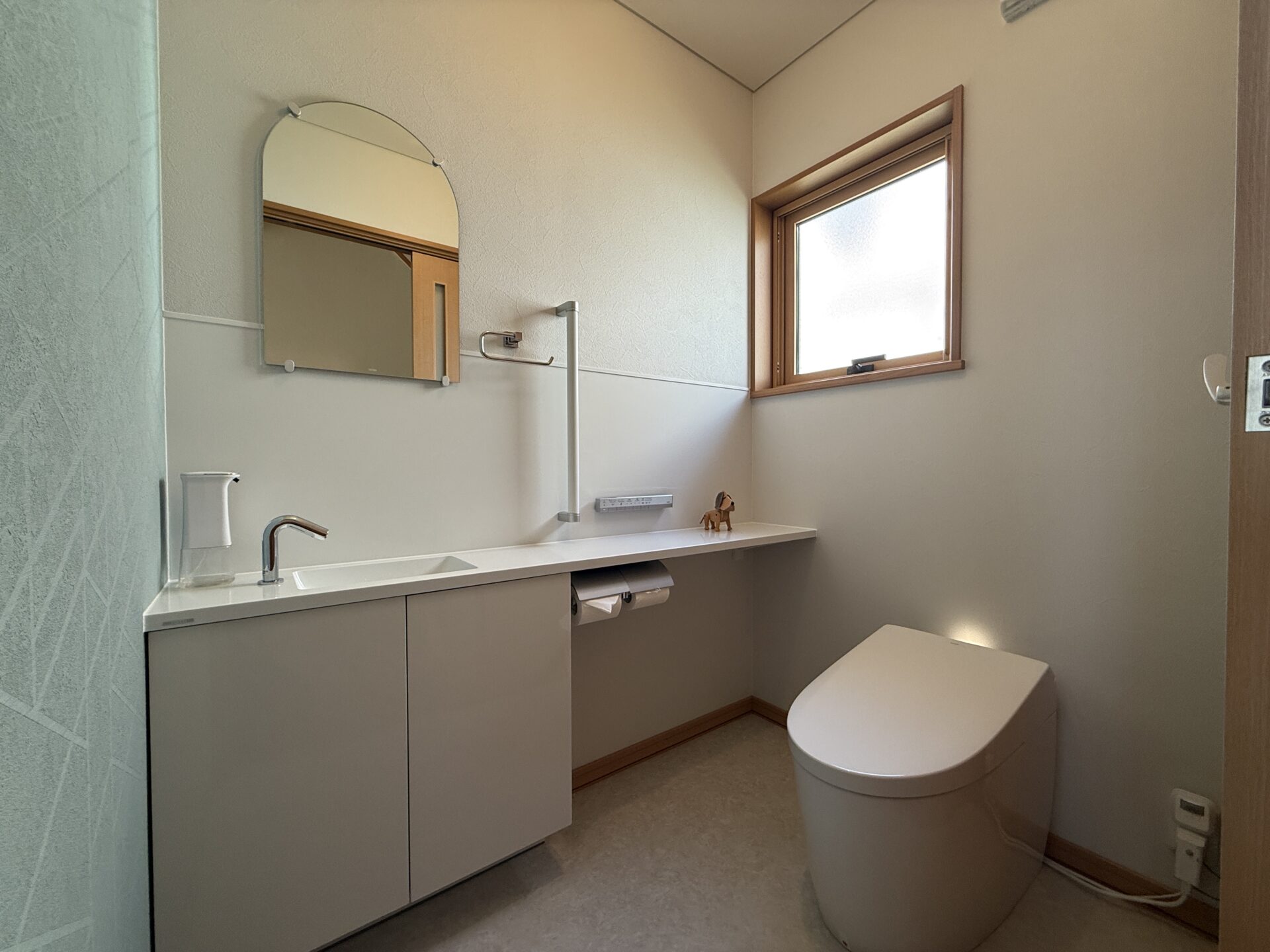 WC　交換工事（TOTO）の施工後のイメージ