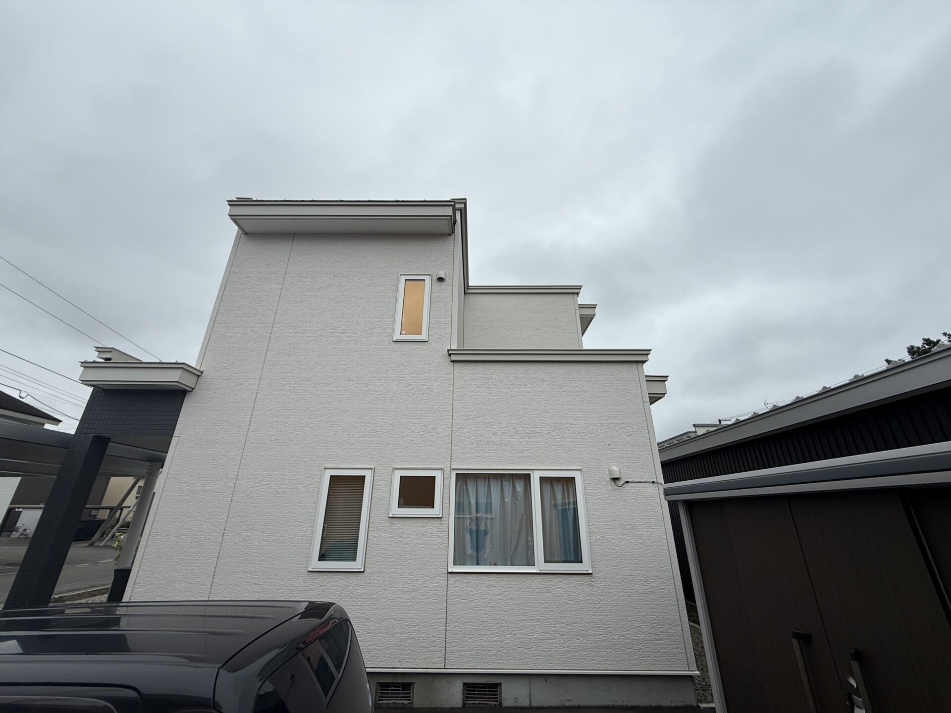 増築リフォーム工事（洋室3坪+屋根・外壁拡張）の施工前のイメージ